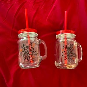Valentine’s Day drink/jars